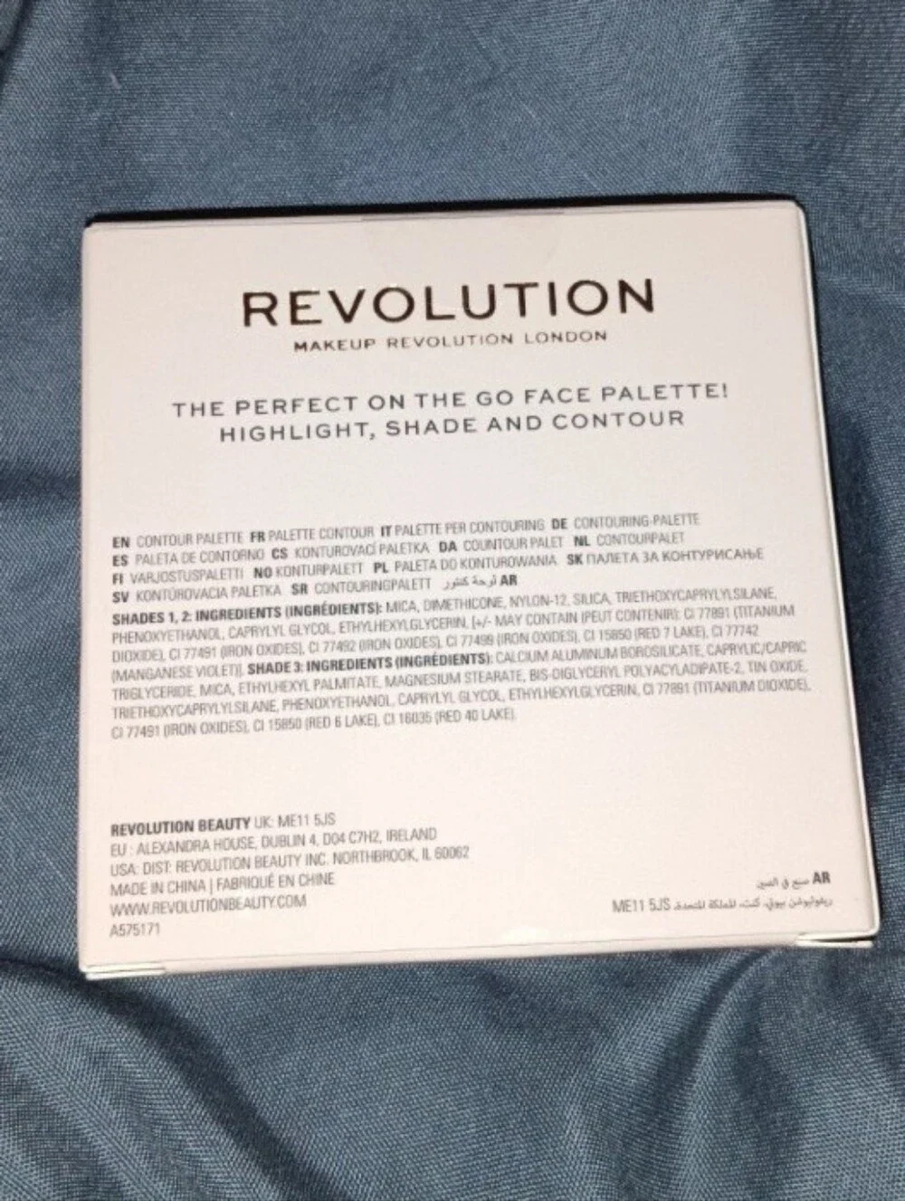NIB Revolution Contour Powder Compact Deep